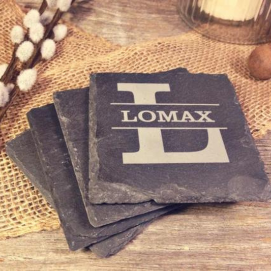 Personalized Slate Coaster